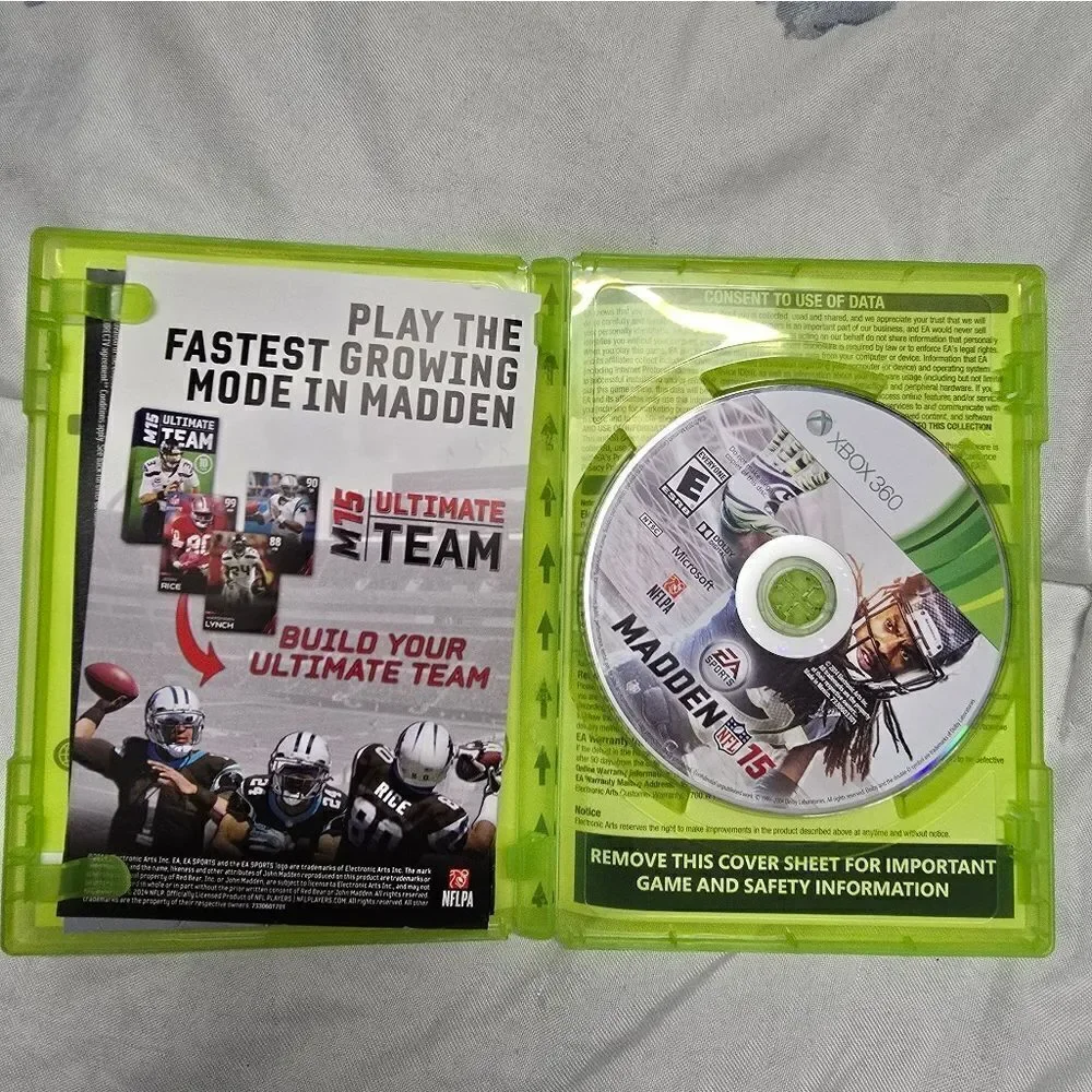 Madden NFL 15 Game (Microsoft Xbox 360)